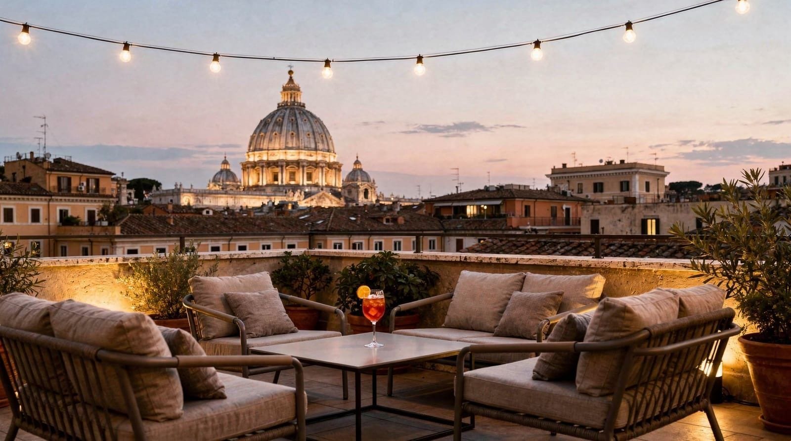 The best rooftop bars in Rome — and the ones to skip — Rome's rooftop bars ranked honestly — great views, acceptable drinks, tourist-tr