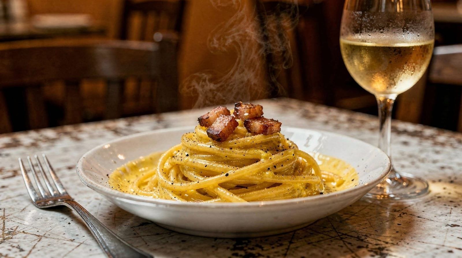 Five Roman pastas explained — what they are, where to eat them, and what to avoid — Cacio e pepe, carbonara, amatriciana, gricia, coda alla vaccinara — the five pas