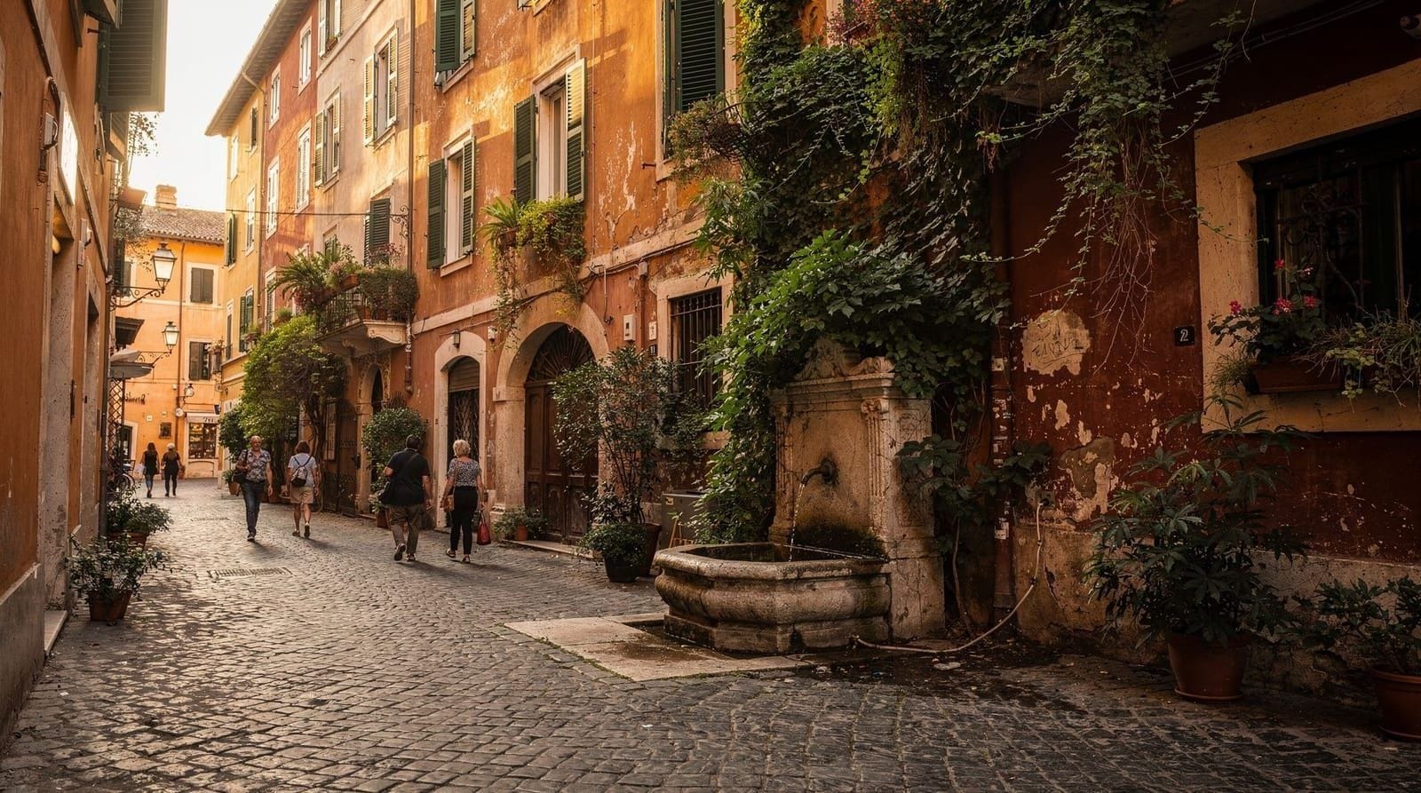 Trastevere, Rome and Lazio