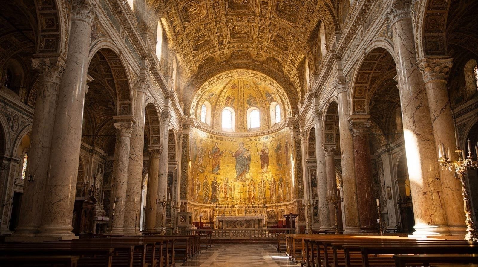 Rome's Byzantine mosaics: where to see the city's golden art — Rome has extraordinary Byzantine and early Christian mosaics — Santa Maria Maggi