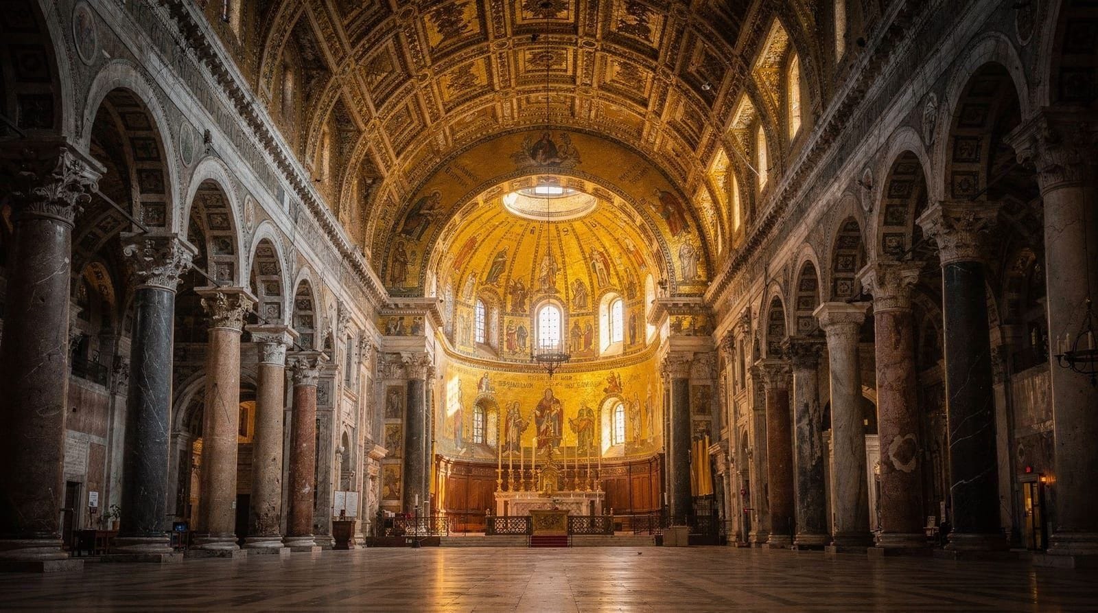 San Clemente: three churches stacked across 2,000 years — San Clemente is Rome in layers — a 12th-century basilica over a 4th-century chur