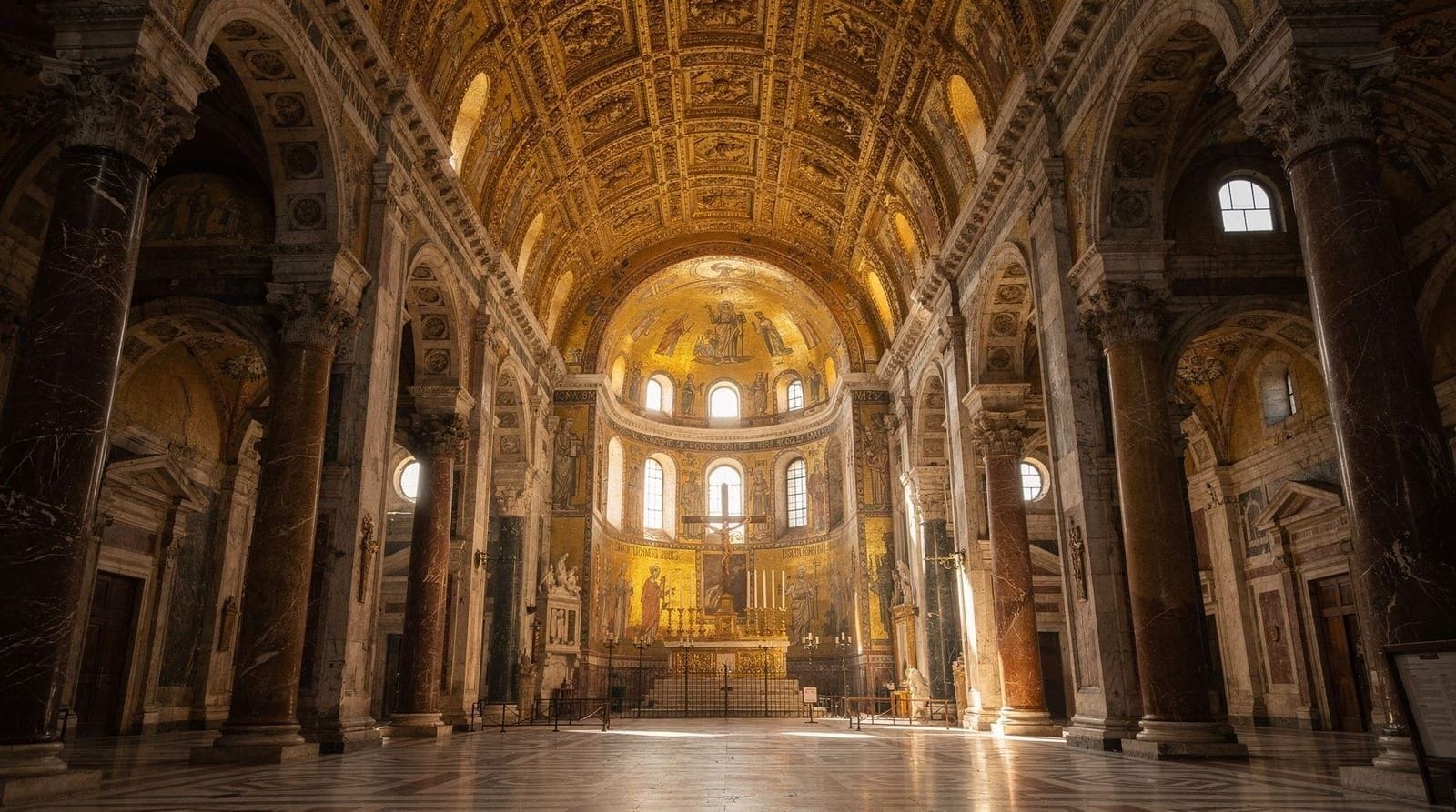 St John Lateran: the cathedral of Rome and the Holy Stairs — San Giovanni in Laterano is Rome's actual cathedral — older than St. Peter's, wi